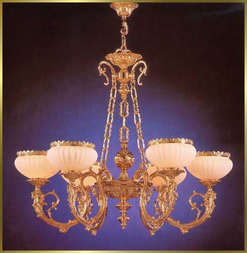 Alabaster Chandeliers Model: RL 1220-82